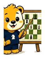 ChessCubs coach bear mascot
